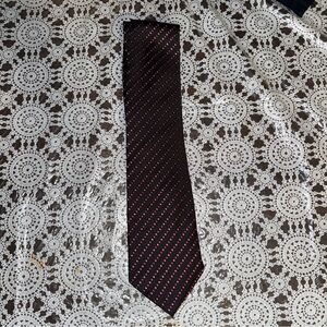 Tiziano‎ Italy Elegant Black and Pink Tie